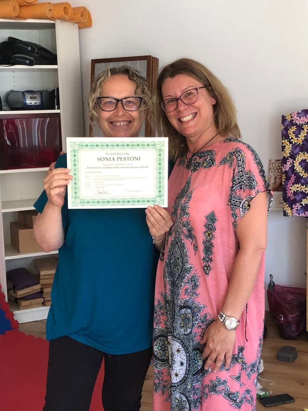 Consegna certificato di formazione completa
